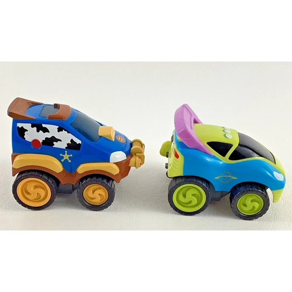 Disney Pixar Toy Story Friction Power Racers Buzz Lightyear Sheriff Woody Cars